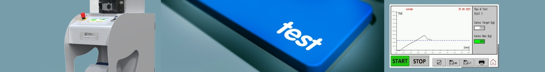 Eseguire test di sfilamento e trazione trasversale dei profili a taglio termico: con la TAB 400 M_CN si può!