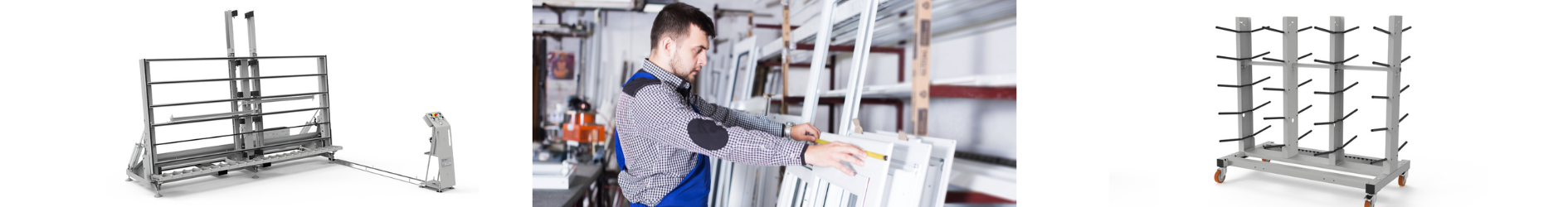 Semplificare il lavoro con la linea logistica per serramenti Comall